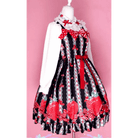 Strawberry Field Dress with Matching Bow Headband - Cosparty