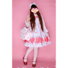 Strawberry Field Dress with Matching Bow Headband - Cosparty