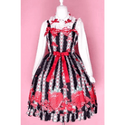 Strawberry Field Dress with Matching Bow Headband - Cosparty