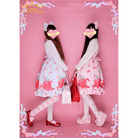 Strawberry Field Dress with Matching Bow Headband - Cosparty