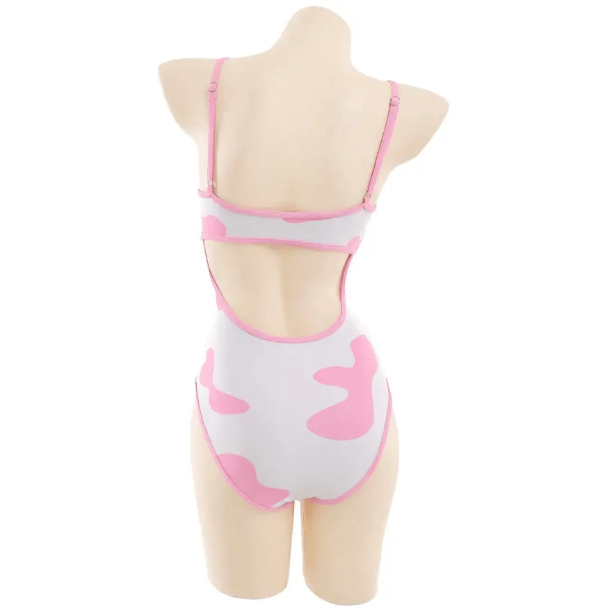 Strawberry Milk Bow Onesie for Cozy Kawaii Style - Cosparty