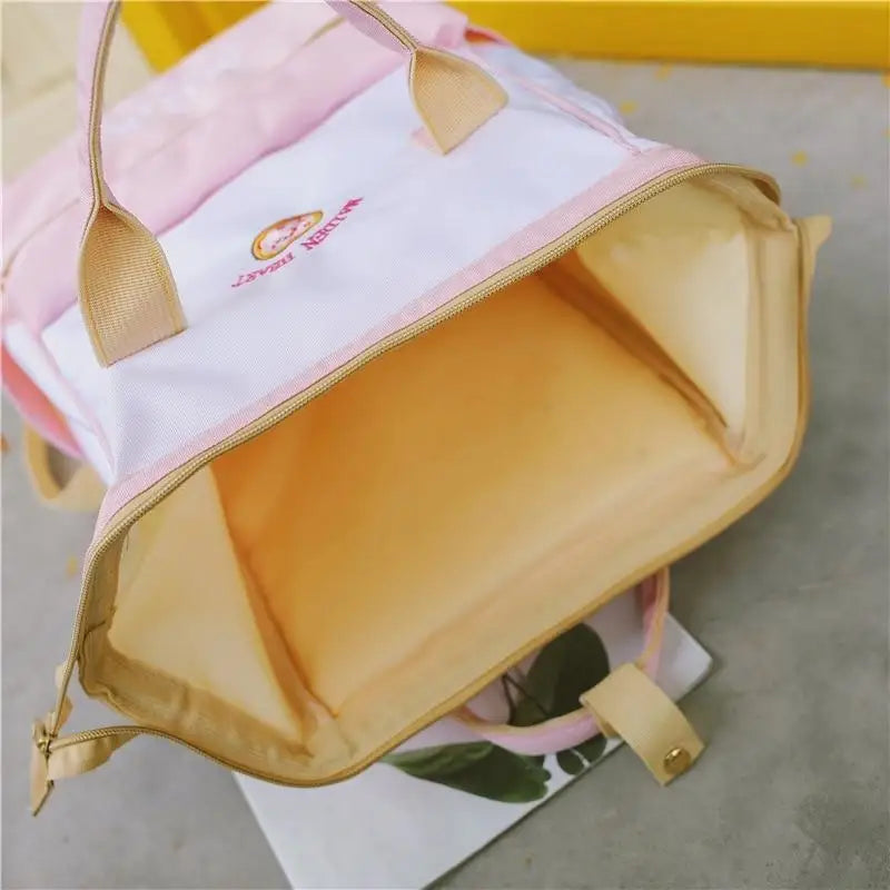 Strawberry Milk Kawaii Backpack for Stylish Everyday Wear - backpack