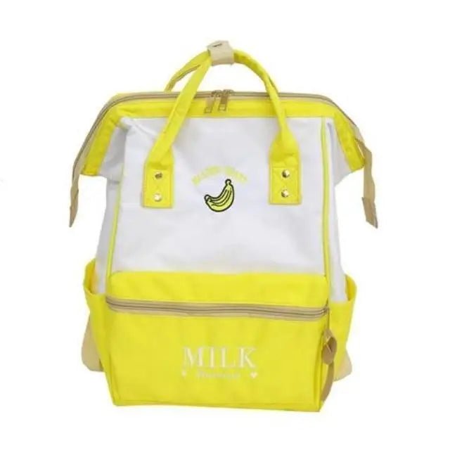 Strawberry Milk Kawaii Backpack for Stylish Everyday Wear - Cosparty