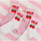 Strawberry Milk Socks Inspired by Harajuku Fashion - Socks