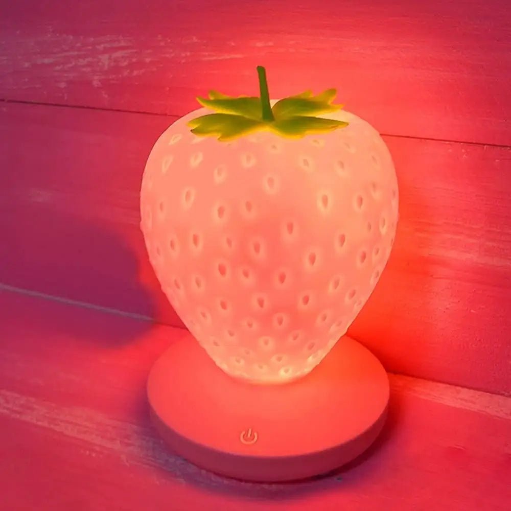 Strawberry Nursery Night Light for Adorable Baby Rooms - Cosparty