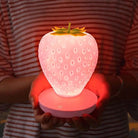 Strawberry Nursery Night Light for Adorable Baby Rooms - Cosparty