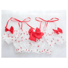 Strawberry Polkadot Farm Girl Lingerie Set - Cosparty