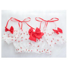 Strawberry Polkadot Farm Girl Lingerie Set - lingerie