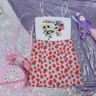 Strawberry Print Pencil Skirt for a Fun, Stylish Look - Cosparty