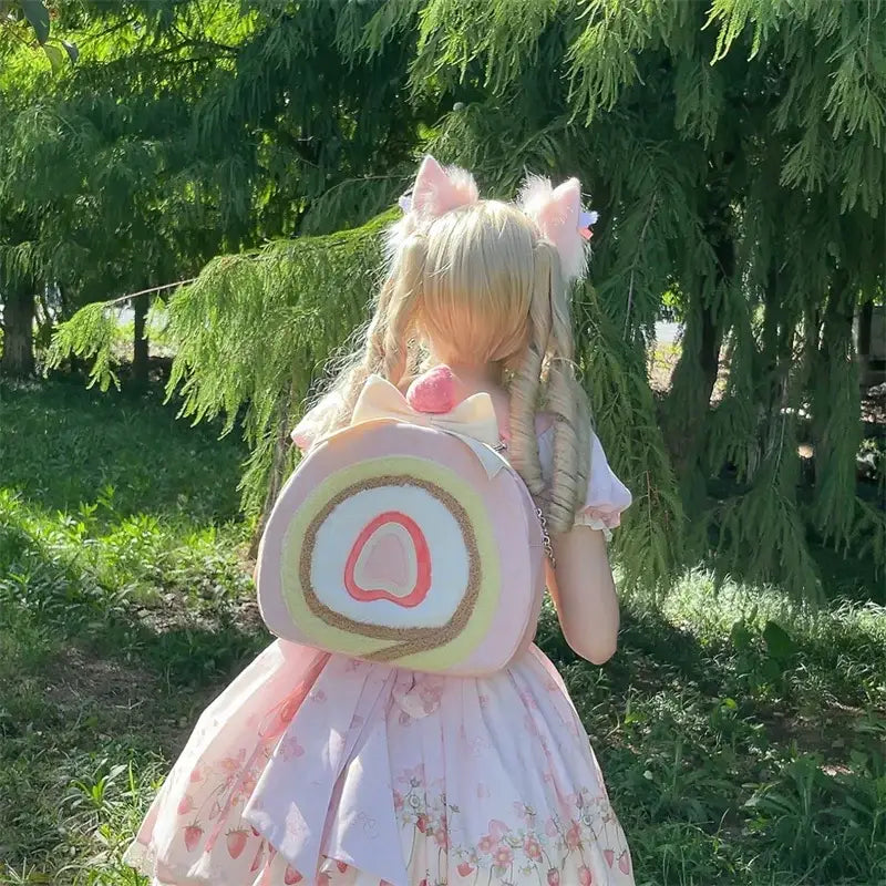 Strawberry Shortcake Backpack for Adorable Kawaii Style - backpack