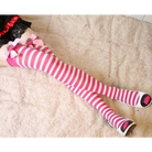 Strawberry Striped Over-the-Knee Stockings in Multiple Colors - stockings