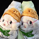 Studious Hamster Fluffy Tee for Ultimate Cuteness and Comfort - Cosparty