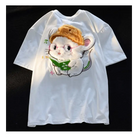 Studious Hamster Fluffy Tee for Ultimate Cuteness and Comfort - shirt