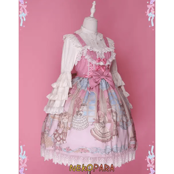 Stunning Lolita Dress with Ruffle Detailing and Gorgeous Color Palettes - Cosparty