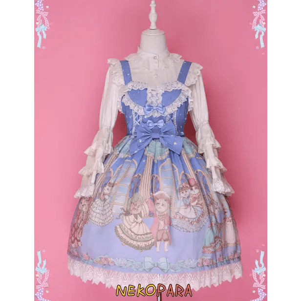 Stunning Lolita Dress with Ruffle Detailing and Gorgeous Color Palettes - Cosparty
