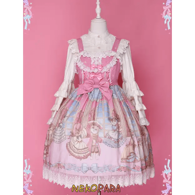 Stunning Lolita Dress with Ruffle Detailing and Gorgeous Color Palettes - Cosparty