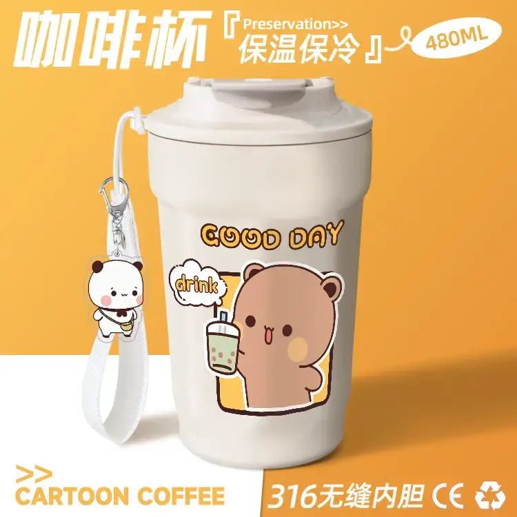 Stylish Dudu & Bubu Metal Cups for Hydration On - the - Go - Cosparty