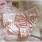Stylish Pink Satin Panties in Beautiful Patterns - Cosparty
