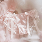 Stylish Pink Satin Panties in Beautiful Patterns - Cosparty