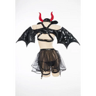 Succubus Devil Latex Cosplay Set for Bold Dark Style - latex