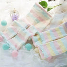 Super Plush Fuzzy Leggings in Pastel Colors Org In Stock - Cosparty
