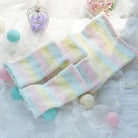 Super Plush Fuzzy Leggings in Pastel Colors Org In Stock - leggings