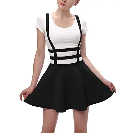 Suspender Style Hollow Cut-Out Dress for Effortless Charm - Dress