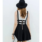 Suspender Style Hollow Cut - Out Dress for Effortless Charm - Cosparty