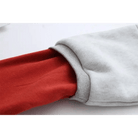 Sweet Anime Inspired Red and Grey Hoodie for Cosparty Fans - Cosparty