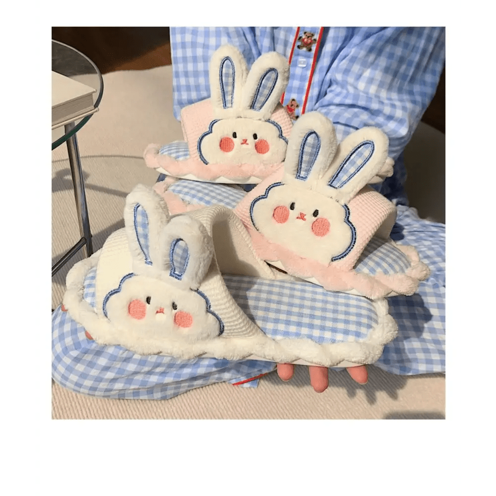 Sweet Bunny Slides for Cozy and Fun Footwear - Cosparty