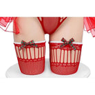 Sweet Fur Trimmed Reindeer Tutu Lingerie Set for Christmas - Cosparty