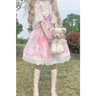 Sweet Heart-Shaped Family Tree Pastel Lolita Dress for Princesses - dress