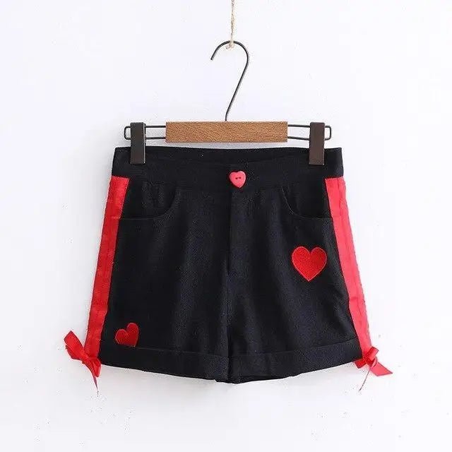 Sweet Heart Shorts for Summer Lounging - Cosparty