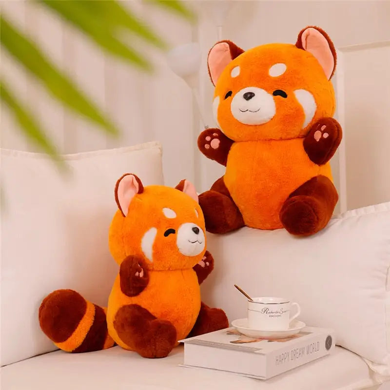 Sweet Kawaii Red Panda Plush Cuddly Companion for All Ages - stuffed animal