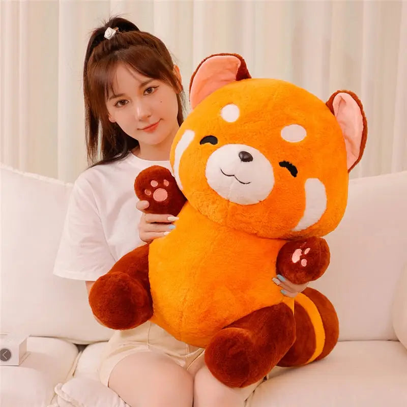 Sweet Kawaii Red Panda Plush Cuddly Companion for All Ages - stuffed animal