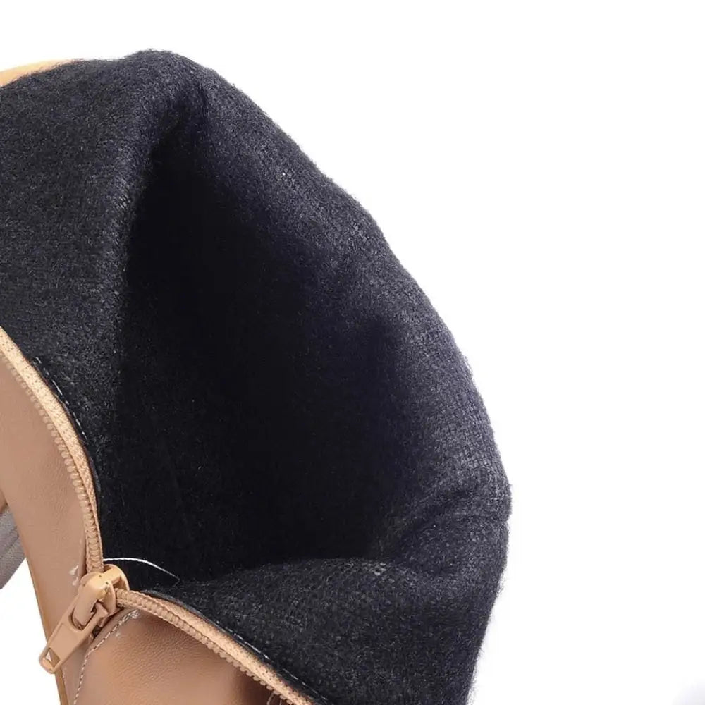 Sweet Lolita Booties with Ruffled Trim and Comfortable Design - Cosparty