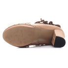 Sweet Lolita Booties with Ruffled Trim and Comfortable Design - Cosparty