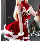 Sweet Lolita Santa Dress with Accessories for 152-175cm Height - dress