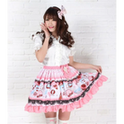 Sweet Lolita Skirt with Tea and Crumpet Style Design - Skirts