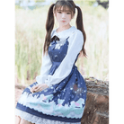 Sweet Pastel Snowflakes Baby Girl Lolita Dress in Two Sizes - Cosparty