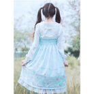 Sweet Pastel Snowflakes Baby Girl Lolita Dress in Two Sizes - Cosparty