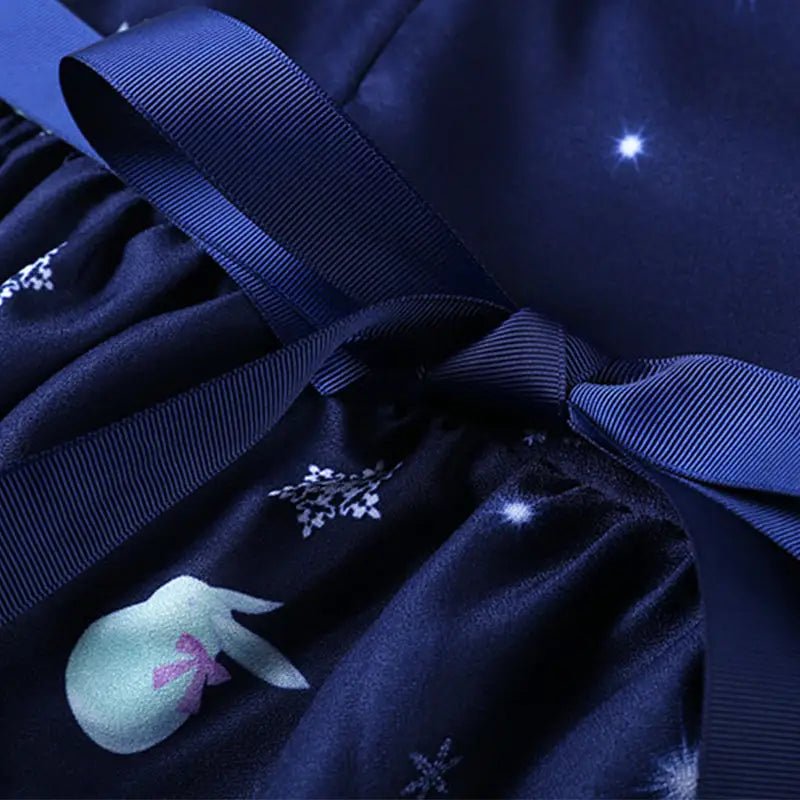 Sweet Pastel Snowflakes Baby Girl Lolita Dress in Two Sizes - Cosparty