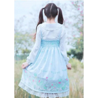 Sweet Pastel Snowflakes Baby Girl Lolita Dress in Two Sizes - Dress