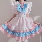 Sweet Pink and Blue Cotton Candy Maid Cosplay Set - Cosparty