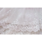 Sweet Pink and White Lace Lolita Skirt with Ribbons and Ruffles - skirt