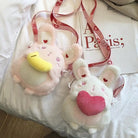 Sweet Pink Plush Princess Hamster Bag Org NewCondition Org InStock - bag