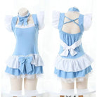 Sweet Pink Princess Dress with Bows and Ruffles - Cosparty