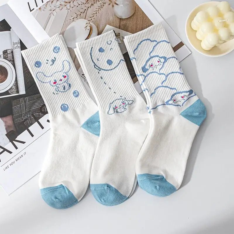 Sweet Puppy Sock Sets for Kawaii Enthusiasts - Cosparty