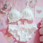 White Rabbit Lingerie Set - White / L (C Cup) - lingerie