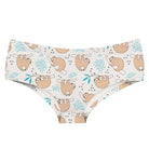 Sweet White Hanging Sloth Panties for Cozy Kawaii Babes - Cosparty